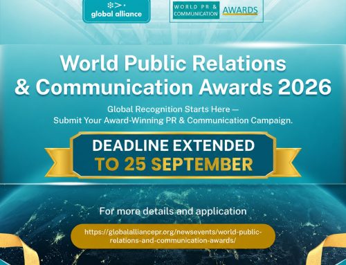 Deadline Extended: Submit Your Entries for the World Public Relations and Communication Awards