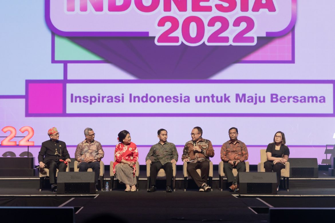 Panel Discussion “Inspiration for Indonesia to Move Together” at the Konvensi Humas Indonesia 2022 held by PERHUMAS Indonesia